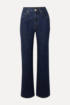 The Martin High-Rise Straight-Leg Jeans from Goldsign
