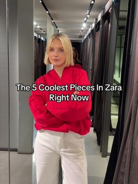 Polly picks out 5 of the coolest pieces in Zara right now – which piece caught your eye the most? Zara Haul Spring Zara Shopping Come Shop With Us