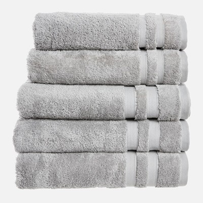 Egyptian Cotton Towels Silver from In Homeware