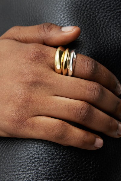 Sculptural Ring Set  from Jigsaw