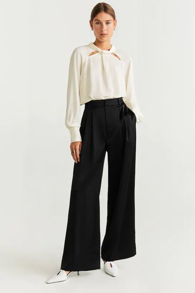 Slit Shirt from Mango