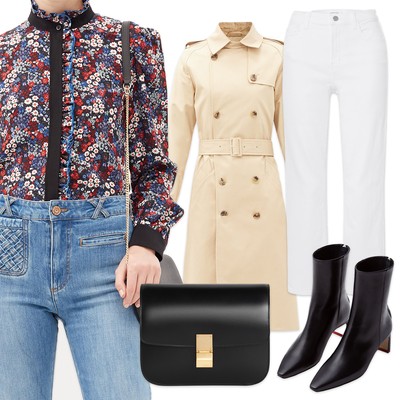 Debit Vs. Credit: How To Style A Floral Blouse