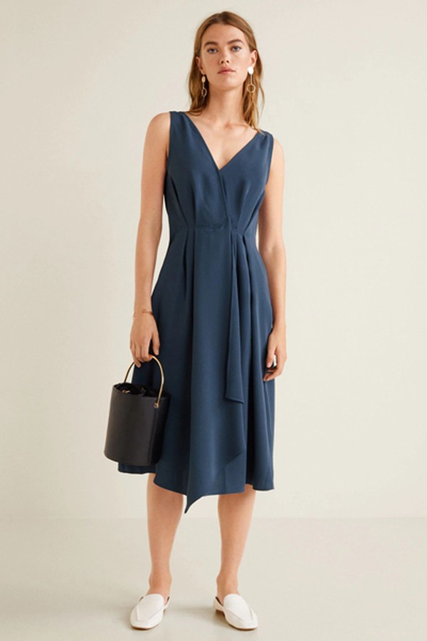 Pleated Dress from Mango