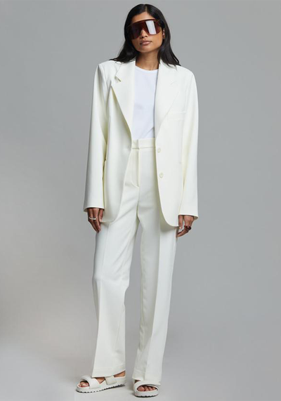 Serene Suit Blazer- Vanilla from The Frankie Shop