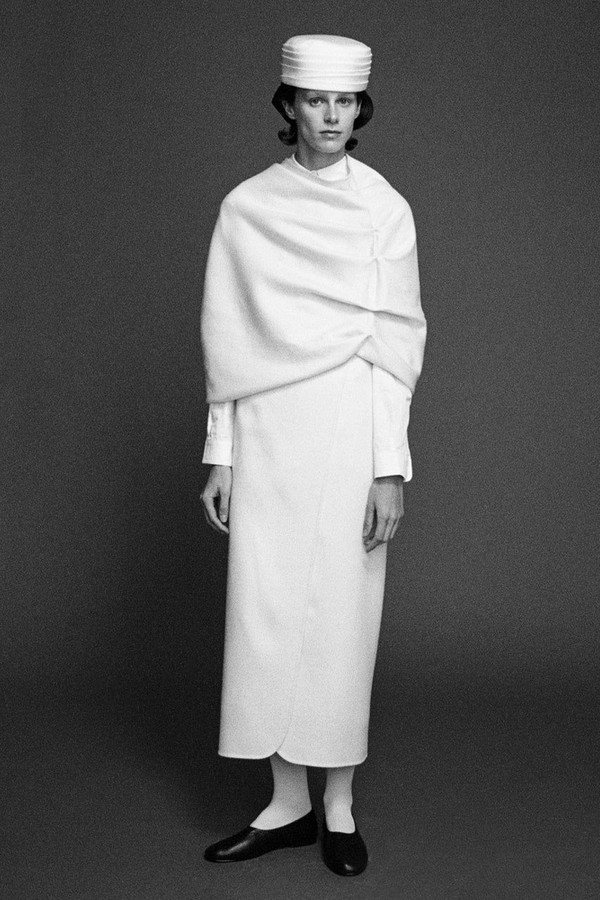 Sen Draped Cashmere Cape
