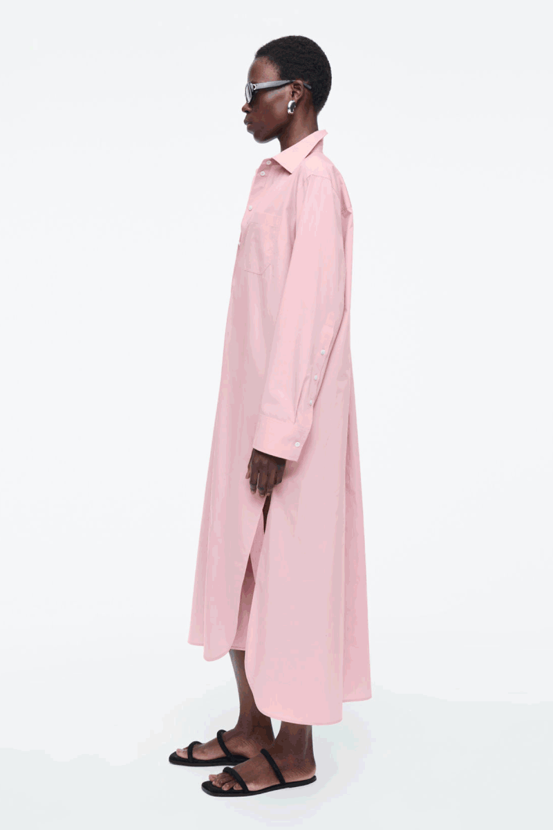 Collared Mini Shirt Dress from COS