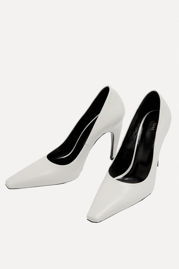 Fame 105 Glossed Leather Pumps from JUDE