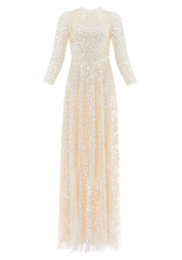 Aurelia Long Sleeve Gown