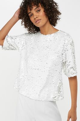 Sequin Short Sleeve from Monsoon