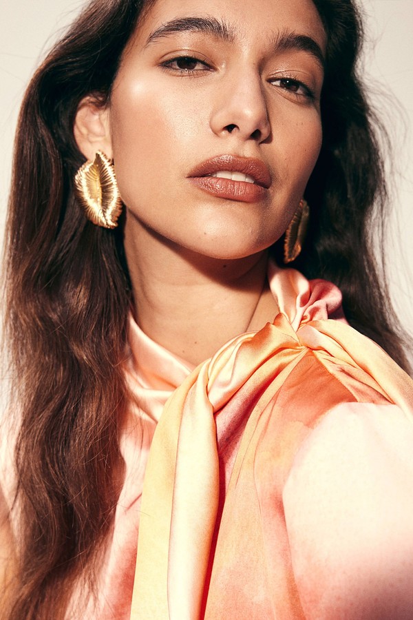 Leaf Shaped Earrings from H&M