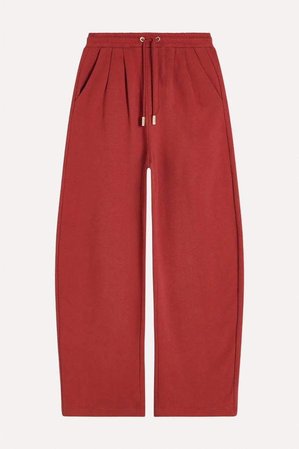 Relaxed Straight Leg Trousers