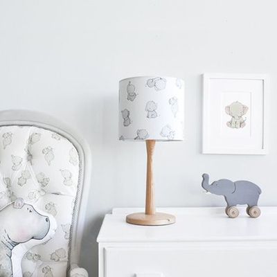 Elephant Children's Lamp Shade Nursery Accessory from Daisy and Bump