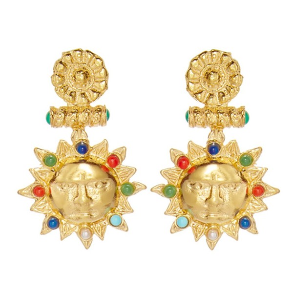 Treasures Sun Earrings from Soru Jewellery
