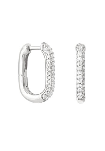 Glimmer Rectangular Hoops