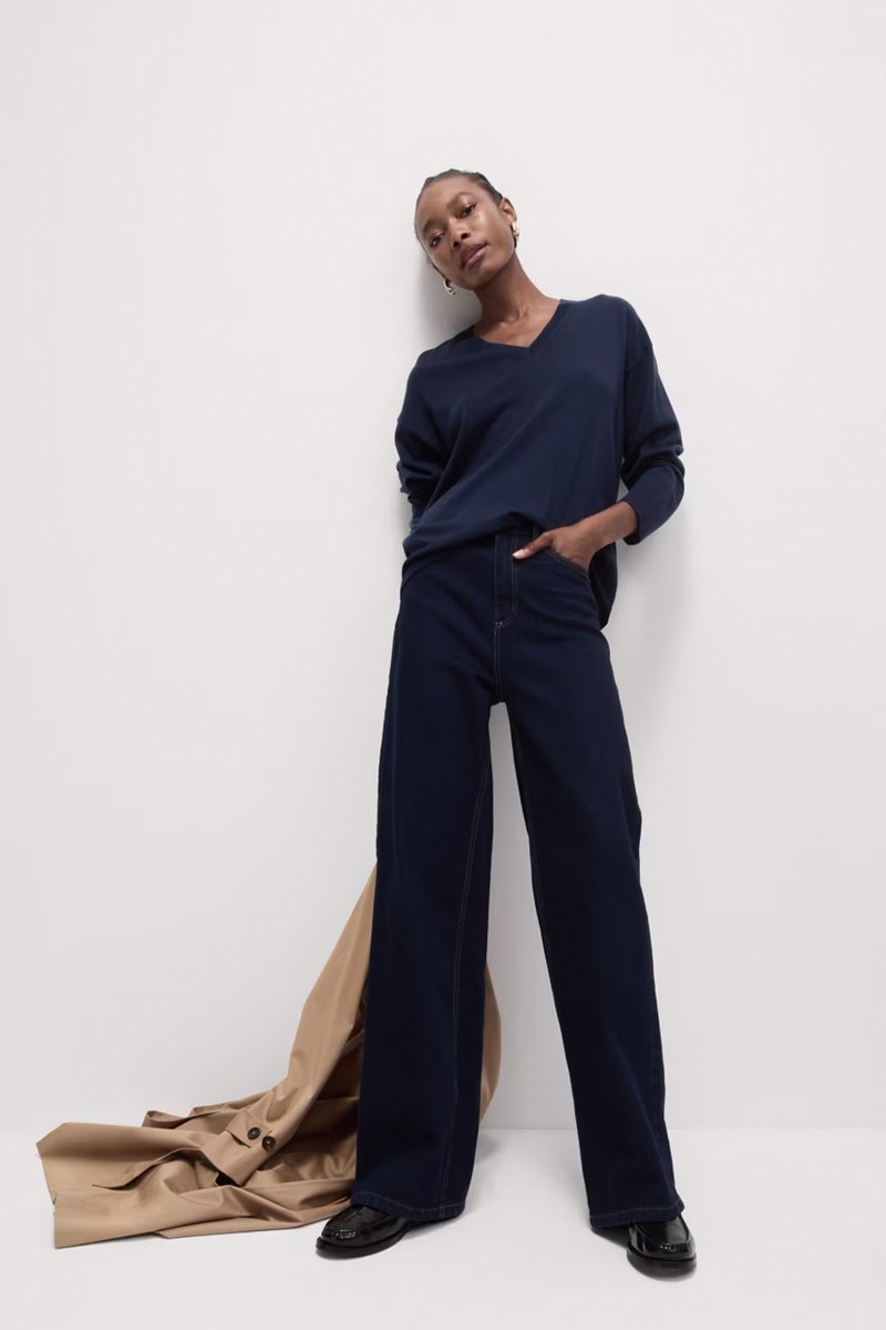 Pure Merino Wool V-Neck Jumper from M&S