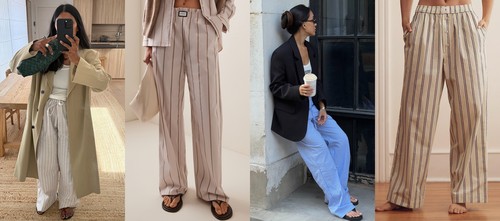 The Round Up: Striped Trousers