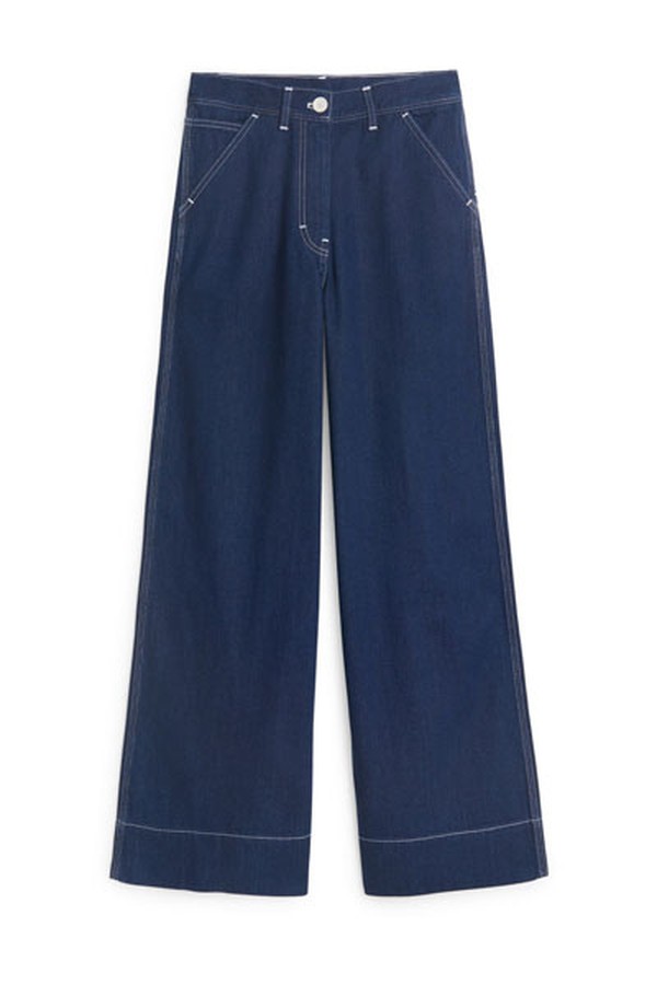 Wide Denim Trousers from Arket