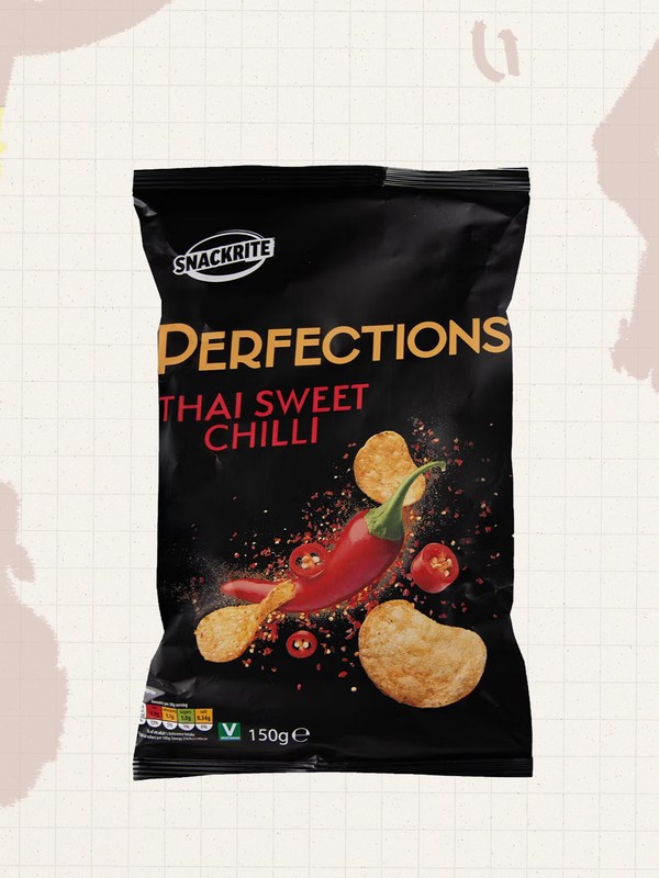 Perfections Thai Sweet Chilli Crisps from SNACKRITE