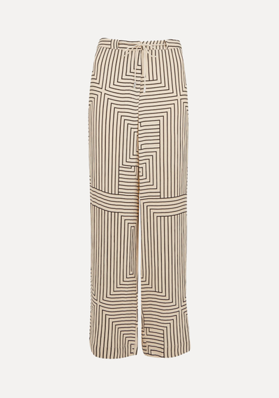 Angled Stripe Trousers