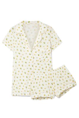 Dianna Printed Stretch-Modal Jersey Pajama Set from Eberjey
