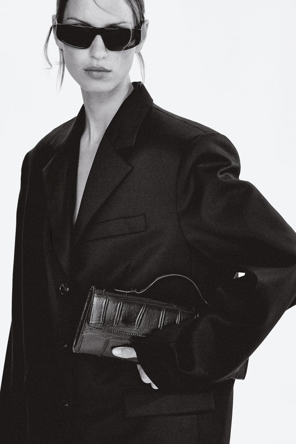 Oversized Wool-Blend Blazer