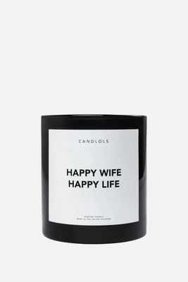 Happy Wife Happy Life Candle from Candlols