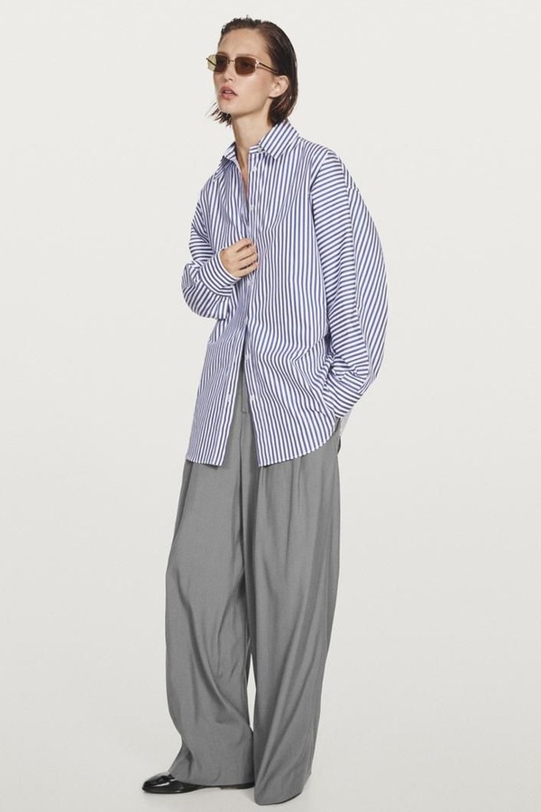 Striped Oversize Shirt 