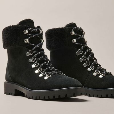 Lace-Up Boot from Crew