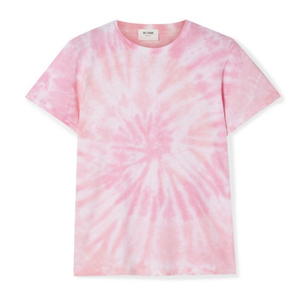 Classic Tie-Dyed Cotton-Jersey T-Shirt from Re/Done