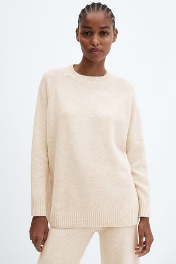 Oversize Knit Sweater from Mango