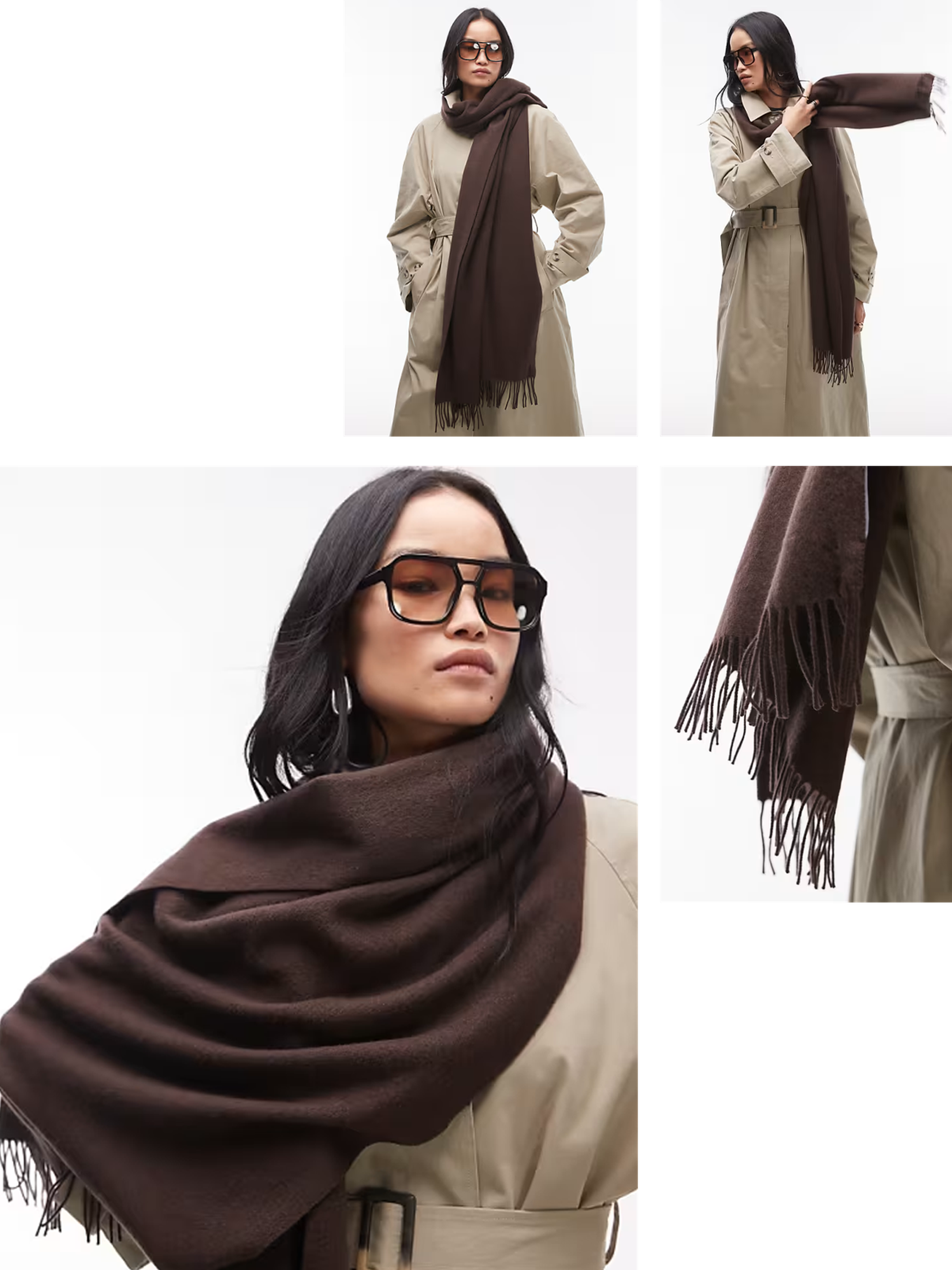 Premium Wool Oversized Scarf from & Other Stories