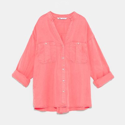 Shirt with Pockets from Zara