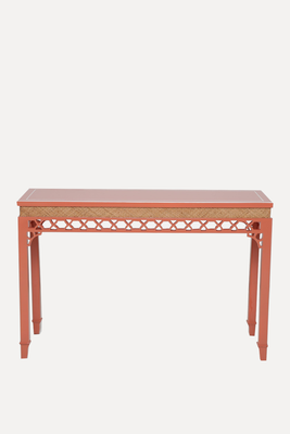 Trellis Fretwork Console Table  from Charles Orchard 