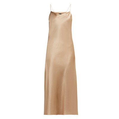 Stone Silk Satin Slip Dress from Joseph