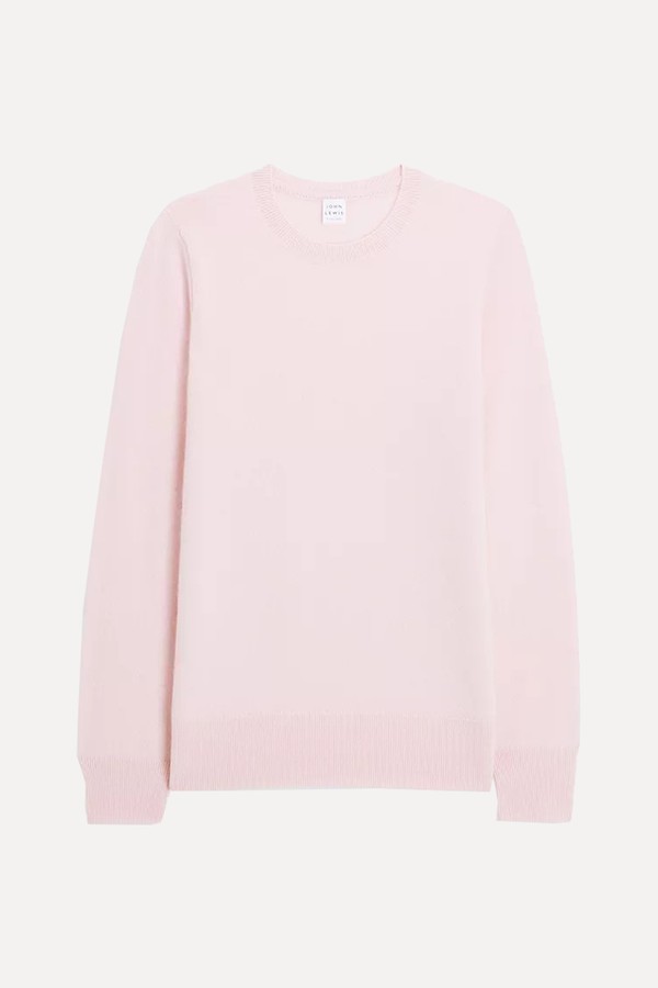 Cashmere Crew Neck Jumper from John Lewis