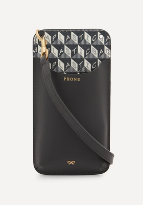 Recycled Coated Canvas Phone Pouch from Anya Hindmarch
