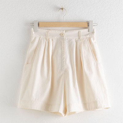 Cotton Lyocell Blend Shorts from & Other Stories