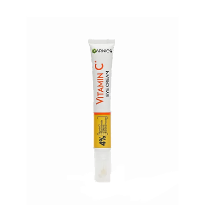 Brightening 4% Vitamin C, Niacinamide, Caffeine & Banana Powder Eye Cream from Garnier