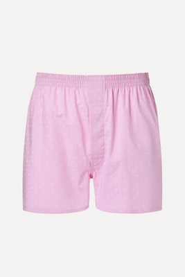 Woven Patterned Boxer Shorts from Uniqlo
