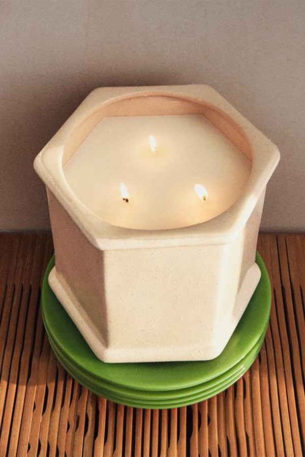Decorative Hexagonal Candle from Zara Home 