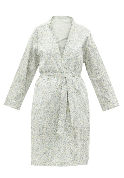 Floral-Print Organic-Cotton Robe from Domi