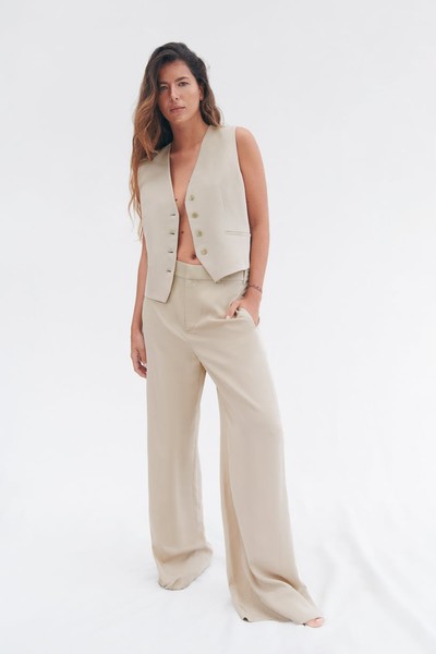 Flowing Wide-Leg Trousers from Zara