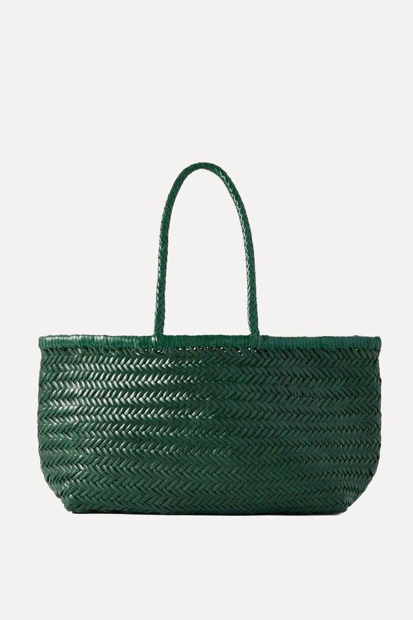Woven Leather Tote from Dragon Diffusion