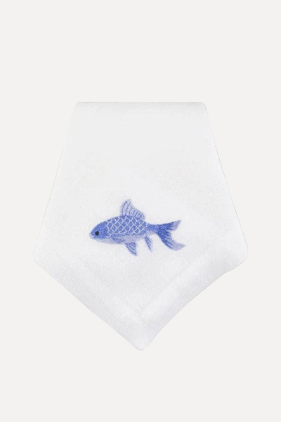 Blue Fish Napkin from Aida Home Living