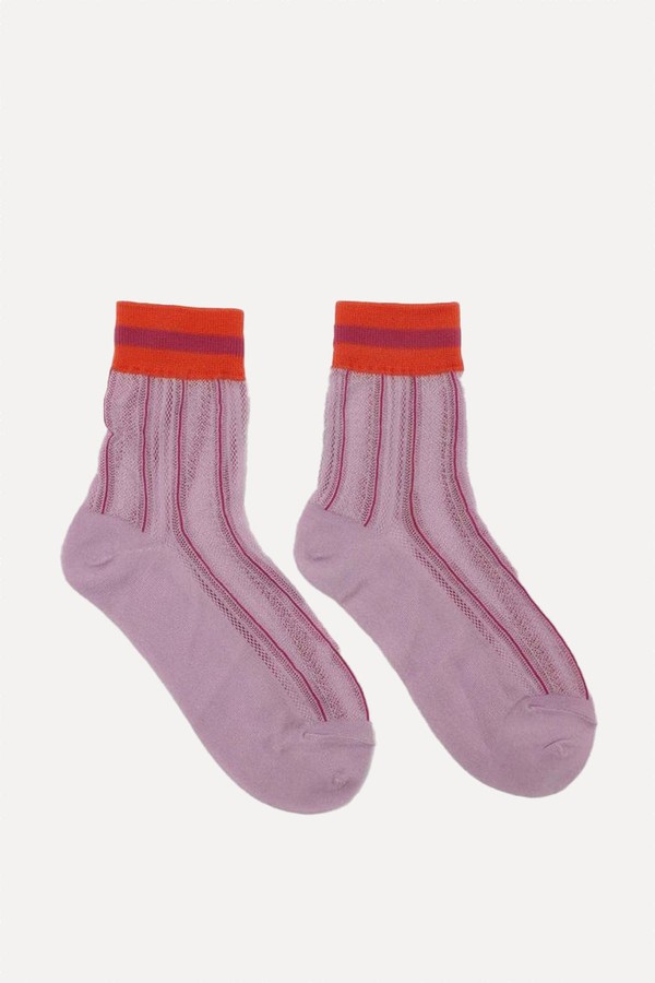Stripe Hem Socks from Glassworks