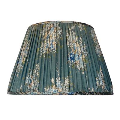 Paisley Floral Vintage Silk Sari Lampshade from Samarkand Design