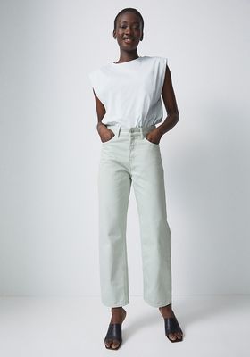 Straight High Ankle Jeans from H&M
