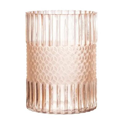Rose Glass Vase from Trouva