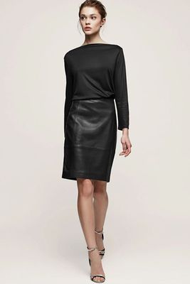 Olivia Leather Pencil Skirt from Reiss
