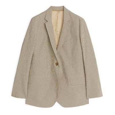 Oversized Seersucker Blazer from Arket